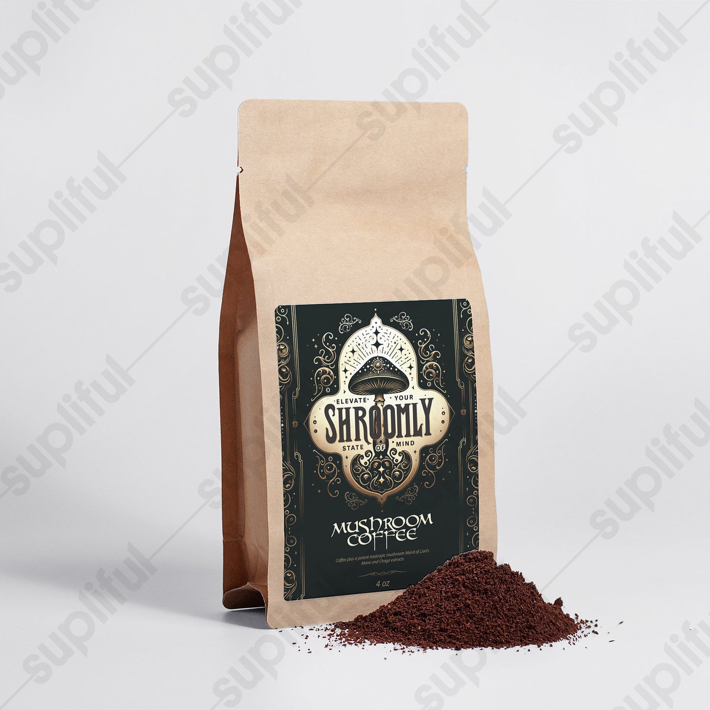 Mushroom Coffee Fusion - Lion’s Mane & Chaga 4oz