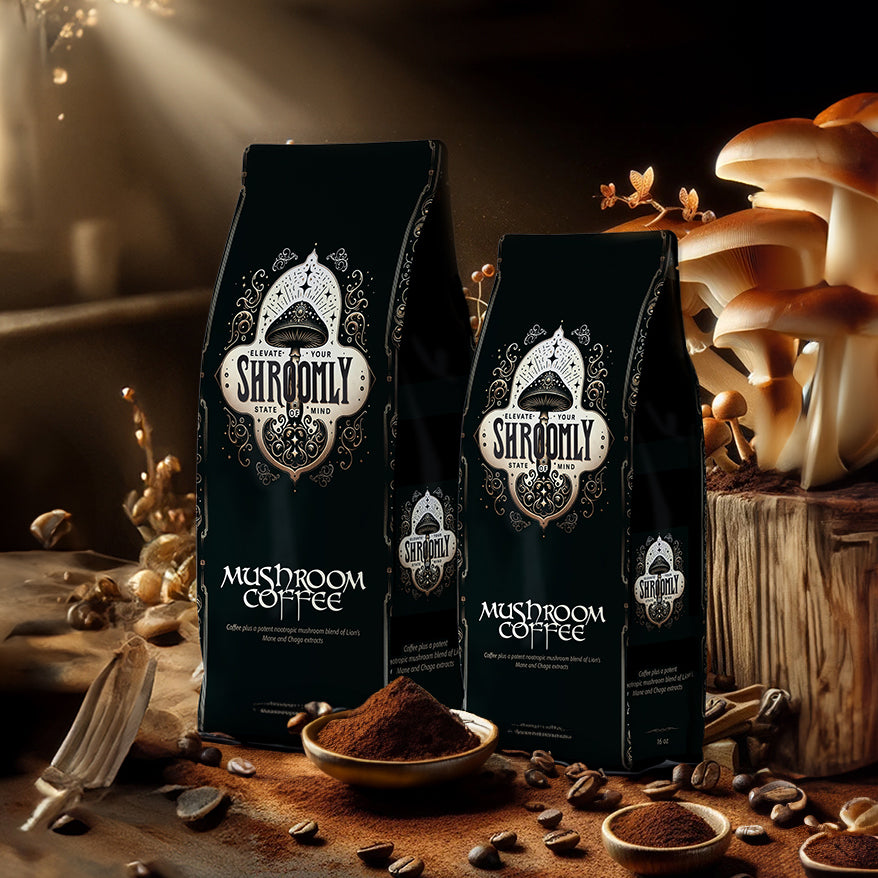 Mushroom Coffee Fusion - Lion’s Mane & Chaga 16oz